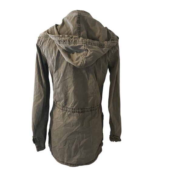 Talula gray hooded snap jacket size XXS - Picture 2 of 7